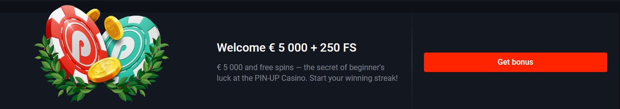 Welcome €5,000 + 250 FS: Unleash Your Luck!